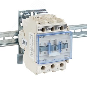 Пускатель магнитный КМЭ 50А катушка управления 380В АС малогабаритный 1NO 1NC - фото 3