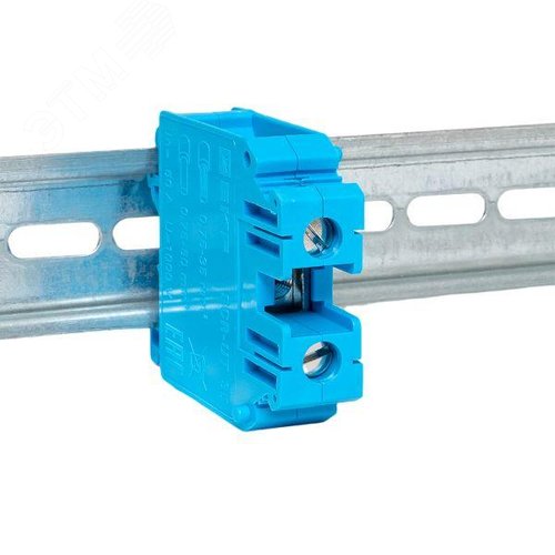 Клемма проходная винтовая UT 35 мм2 синяя EKF - фото 2