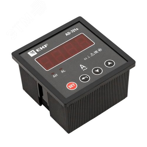 Амперметр цифровой на панель 72х72 квадратный вырез однофазный в коротком корпусе PROxima - фото 7