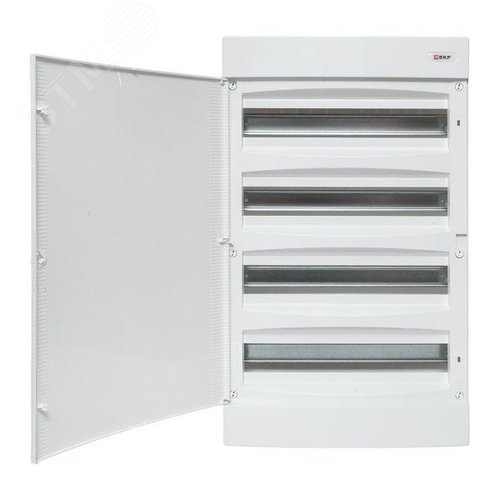 Щит распределительный навесной Unix белая дверь 4х18 модулей IP41 EKF PROxima - фото 4