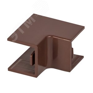 Изображение товара Угол внутренний (16х16) (4 шт) Plast под темное дерево (упак)