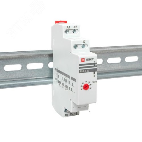 Импульсное реле с задержкой отключения RIO-2-60 (30-60 мин) PROxima - фото 2