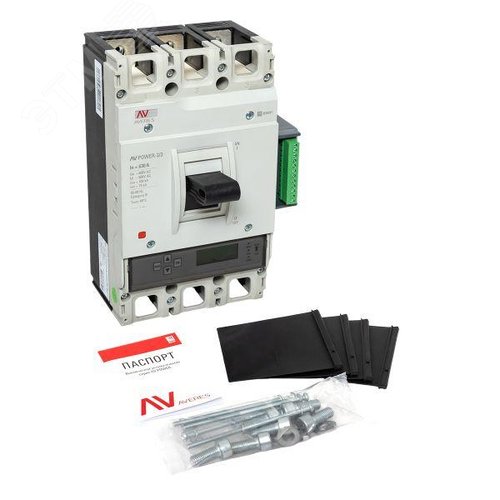 Автоматический выключатель AV POWER-3/3 630А 100kA ETU6.2 AVERES - фото 12