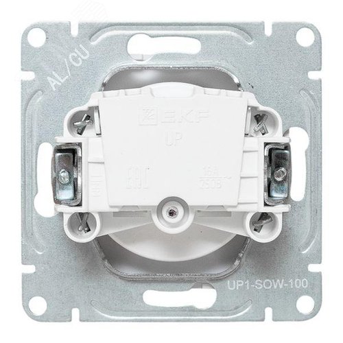 Эпика Механизм розетки 16А без заземления без шторок белый EKF - фото 4