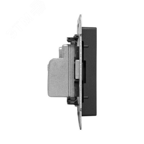 Эпика Механизм розетки TV оконечная черный EKF - фото 3