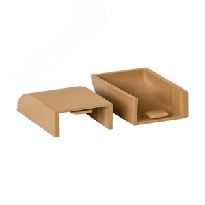 Заглушка (20х10) (4 шт) Plast под светлое дерево - фото 2