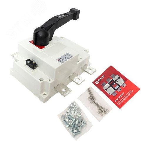 Рубильник-выключатель 400A 3P c рукояткой управления для прямой установки PowerSwitch PROxima - фото 8