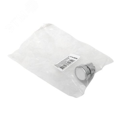 Исполнительный механизм кнопки XB4 белый плоский возвратный без фиксации, с подсветкой IP65 - фото 8