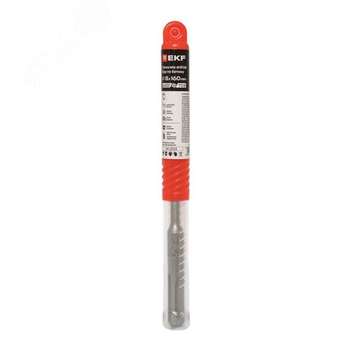 Бур по бетону SDS-plus 8х160 мм (4 резца) - фото 7