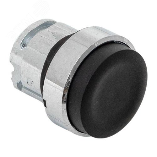 Исполнительный механизм кнопки XB4 черный выпирающая возвратный без фиксации, без подсветки IP65 - фото 6