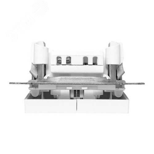 Эпика Механизм выключателя 2кл. с подсветкой белый EKF - фото 7