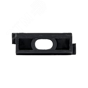 Крепеж-клипса d16 мм (100 шт) черная -Plast derj-z-16-black EKF - 2