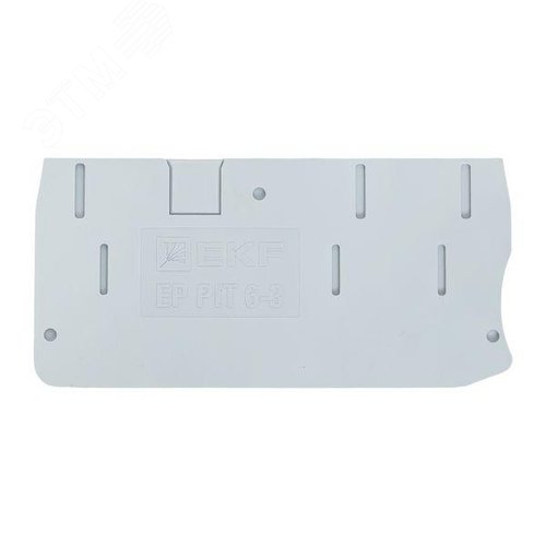 Заглушка для 6 Push-in 3 вывода серая - фото 2