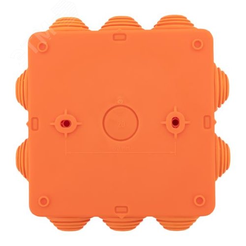 Коробка огнестойкая E45 100х100х50мм с клеммниками 7 полюсов 0,5-10мм2 IP55 HF EKF - фото 6