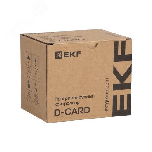 Программируемый логический контроллер (ПЛК) EC312 токоподающий D-CARD - фото 15