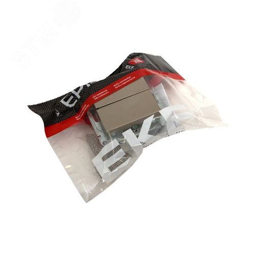 Механизм выключателя. двухклавишный. шампань Эпика EKF - фото 10