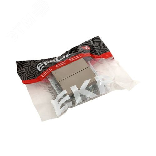 Механизм выключателя. двухклавишный. перекрёстный. шампань Эпика EKF - фото 10