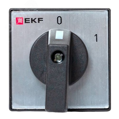 Переключатель кулачковый ПК-1-12 25А 2P 0-1 IP65 EKF - фото 2