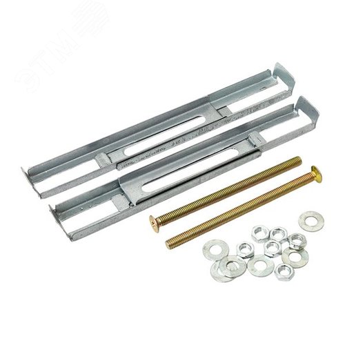 Набор для крепления светодиодных линейных светильников ДБО 60/120/150 к реечным потолкам - фото 1