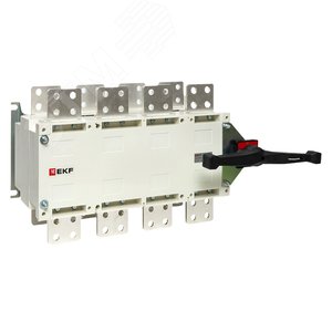 Рубильник-переключатель 1600A 4P c рукояткой управления для прямой установки PowerSwitch - фото 1