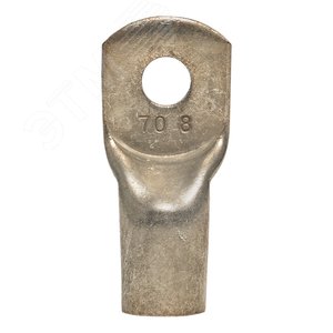 Наконечник силовой медный луженый ТМЛ-Р 70-8 PROxima - фото 2