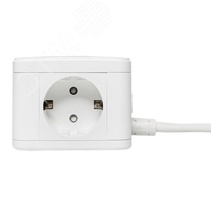 Удлинитель Куб 2 гнезда 2USB 2,4А+Type C + Ночник 1,3 метра 1мм2 - фото 3