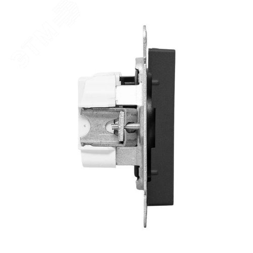 Эпика Механизм розетки 16А без заземления без шторок черный EKF - фото 3