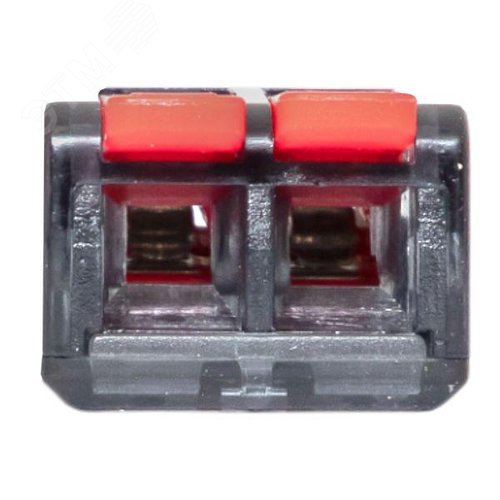 Строительно-монтажная клемма СМК 221-612 с рычагом 2 отверстия 0.5-4.0(6) мм2 EKF PROxima - фото 3