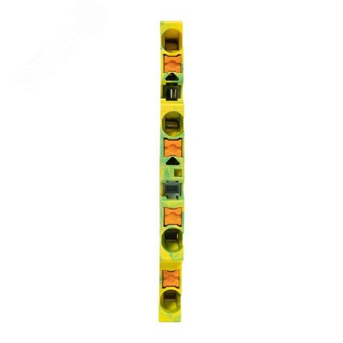 Клемма заземления двухуровневая Push-in 2.5 мм2 4 вывода EKF - фото 3