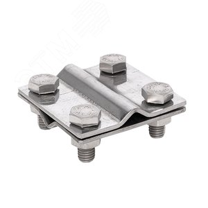 Изображение товара Зажим крестовидный прут-прут пластина 57x57 мм Ni PROxima (шт)