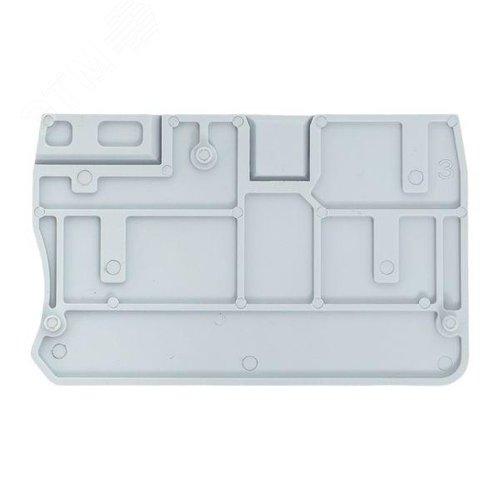 Заглушка для 6 Push-in серая - фото 3