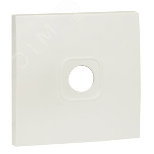 Валенсия лицевая панель розетки TV 1-местная 75Ом 5-862МГц жемчуг - фото 1