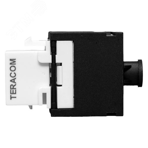 Модуль Keystone TERACOM PRO Cat.5E неэкранированный 110 IDC 180 градусов самозажимной (Toolless) черный - фото 3