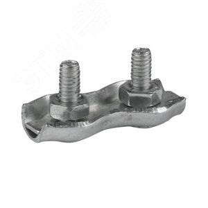 Зажим для троса двойной Duplex (2мм) - фото 1