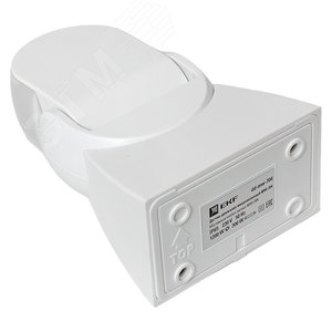 Датчик движения микроволновый белый 1200 Вт 180 градусов до 15м IP65 MW-704 PROxima - фото 2