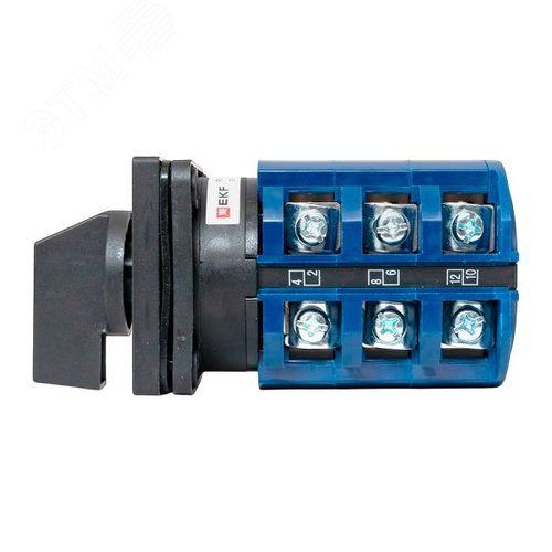 Переключатель кулачковый ПК-1-43 63А 3P 1-0-2 IP65 EKF - фото 5