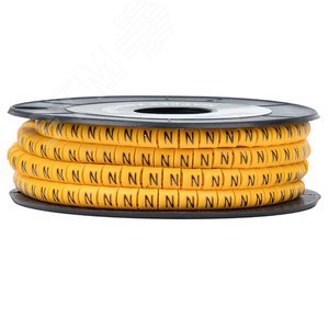 Маркер кабельный 4.0кв.мм N (500ед) (ЕС-2) - фото 2