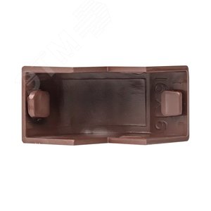 Угол внешний (16х16) (4 шт) Plast под темное дерево - фото 2