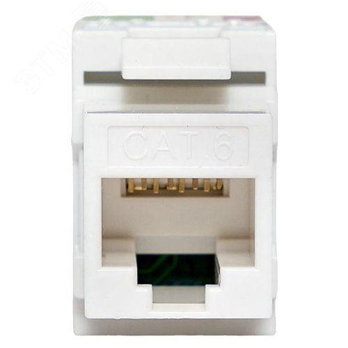 Модуль Keystone TERACOM CS Cat.6 неэкранированный 110 IDC 180 градусов самозажимной (Toolless) синий - фото 2