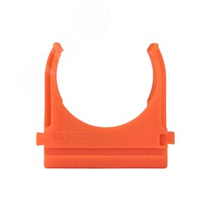Крепеж-клипса оранжевая d25мм Plast PROxima (10шт) derj-z-25o EKF - 3