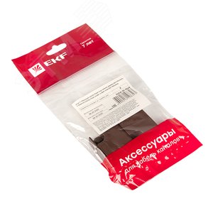 Угол T-образный (15х10) (4 шт) Plast под темное дерево - фото 3