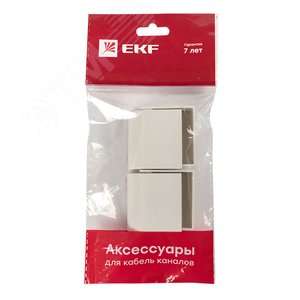 Заглушка (40х16) (4 шт) Plast Белый - фото 2