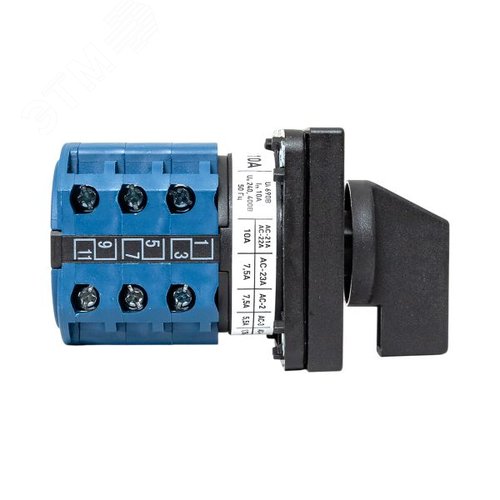 Переключатель кулачковый ПК-1-53 10А 3P '1-2' PROxima - фото 3