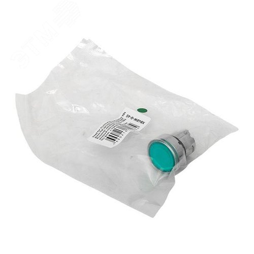 Исполнительный механизм кнопки XB4 зеленый плоский возвратный без фиксации, с подсветкой IP65 - фото 8