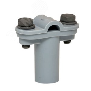 Держатель фасадный пластиковый скручиваемый - фото 1