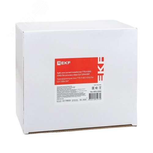 Трансформаторов тока ТТЕ-Р 812 1250/5А 0,5 7,5ВА EKF - фото 11