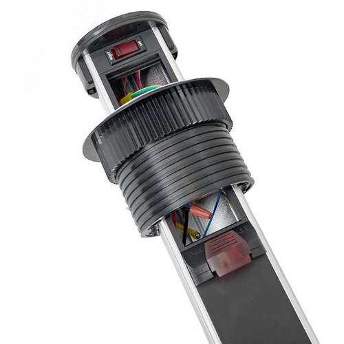 Встраиваемая мини-колонна с беспроводной зарядкой 15Вт, 6 модулей C-Line - фото 9