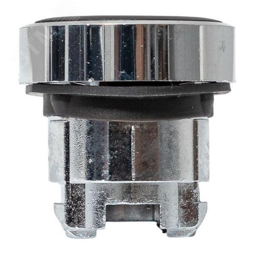 Исполнительный механизм кнопки XB4 черный плоский возвратный без фиксации, стрелка IP65 - фото 3