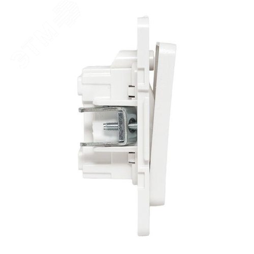 Стокгольм Механизм Выключателя 2-кл. проходного 10А в/к белый - фото 3