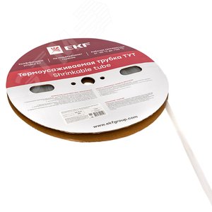 Термоусаживаемая трубка ТУТ 8/4 прозрачная рулон PROxima - фото 4